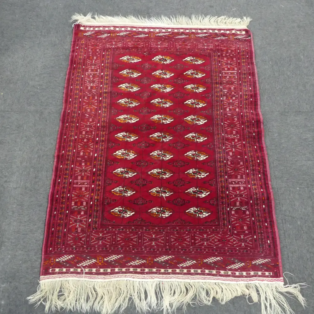 HAND KNOTTED ALL WOOL RUG 1720x1280mm Image 1++
