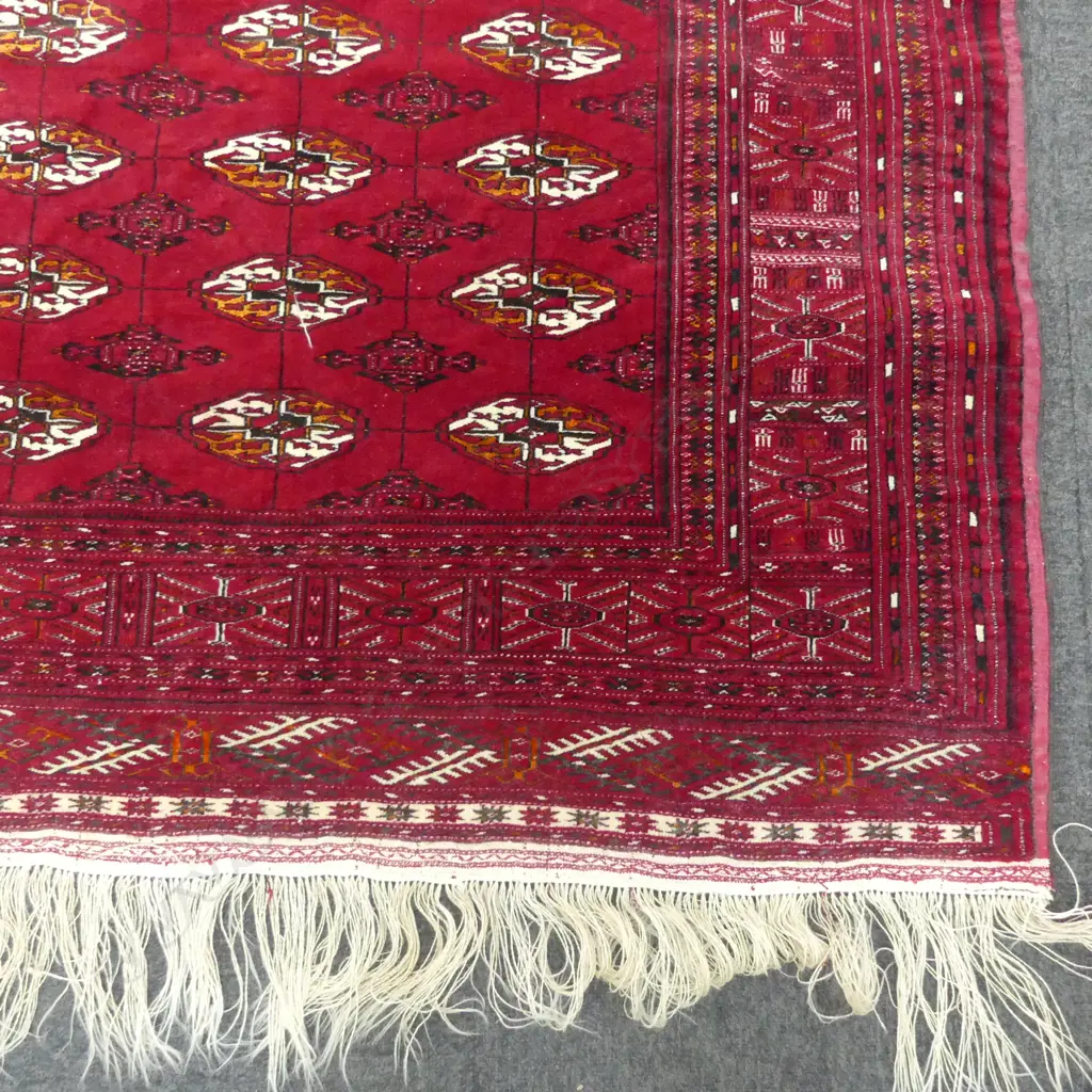 HAND KNOTTED ALL WOOL RUG 1720x1280mm Image 1++