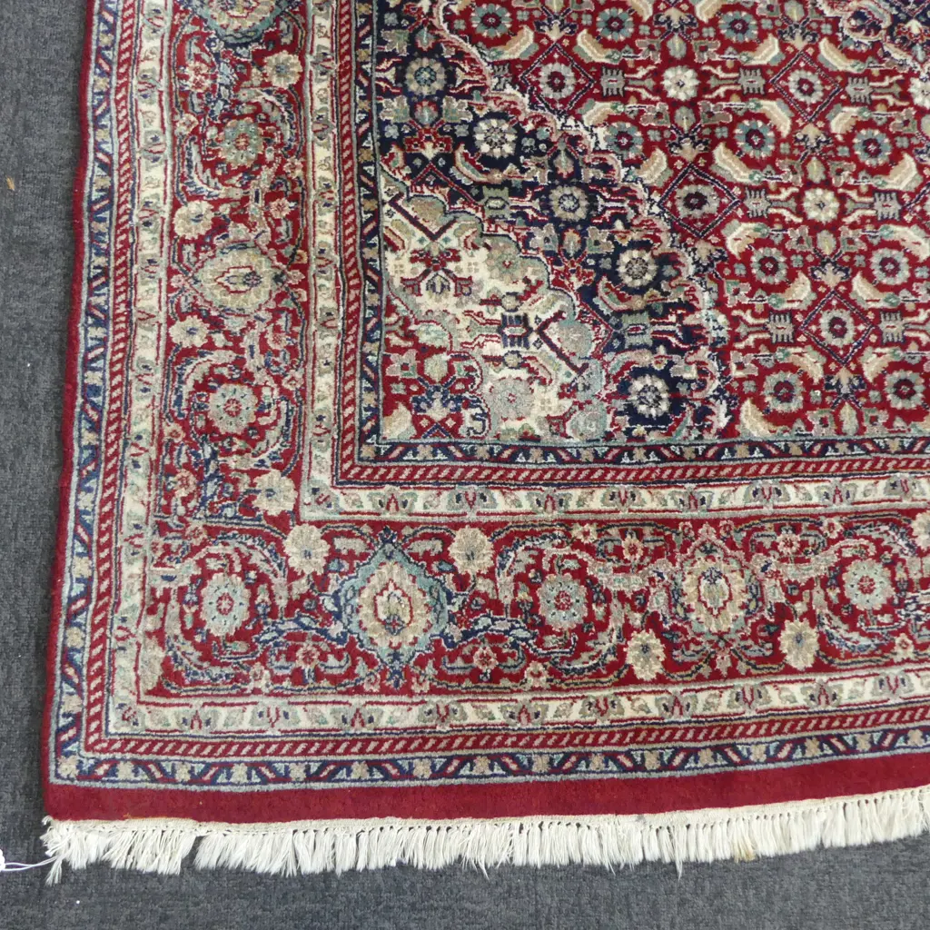 HAND KNOTTED WOOL PILE PERSIAN RUG 2700x1800mm Image 1++