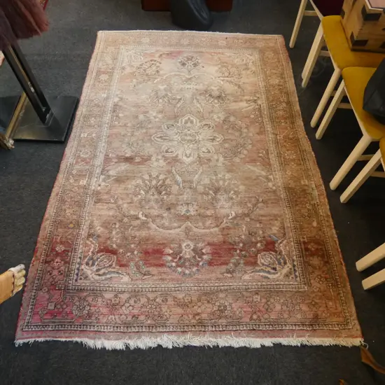 HAND KNOTTED WOOL PILE RUG 2270x1500mm