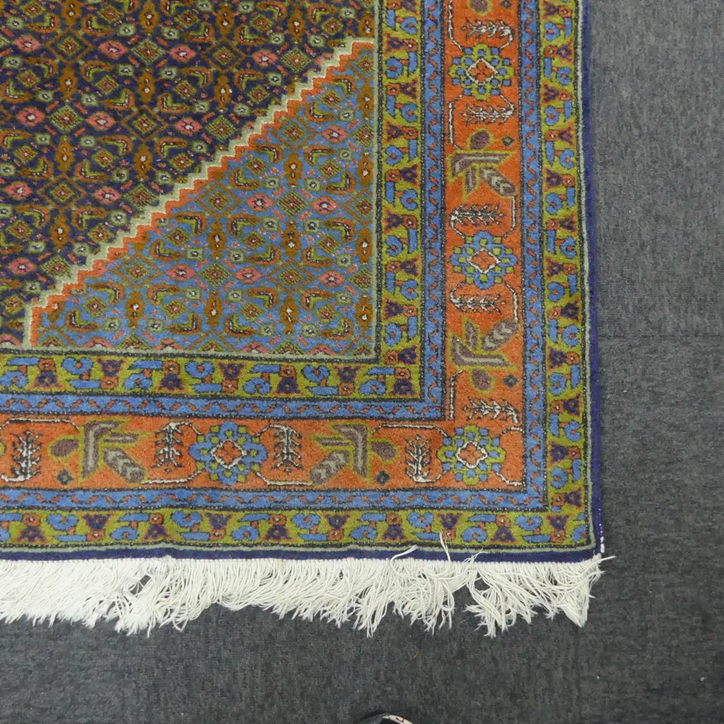 PERSIAN HAND KNOTTED ALL WOOL RUG 2100x1420mm Image 1++