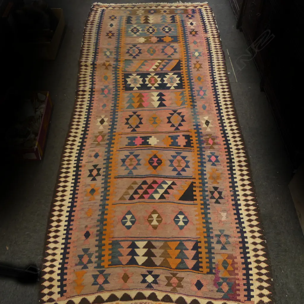 KILIM RUG, FAULTS 3100x1200mm Image 1++