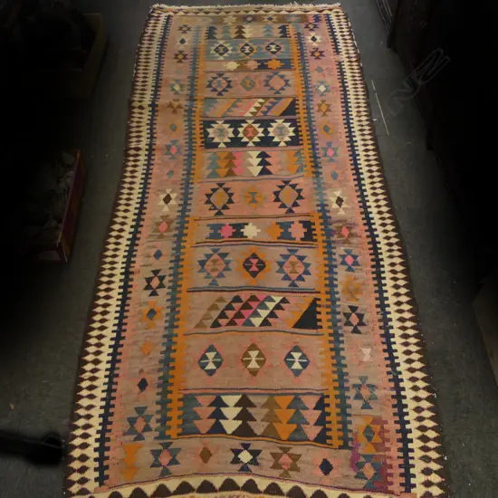 KILIM RUG, FAULTS 3100x1200mm