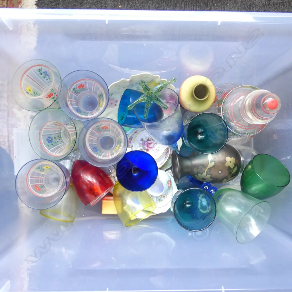 ASST. GLASS WARE ETC Image 1++