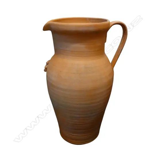 MORRIS & JAMES LG TERRACOTTA JUG H.550mm