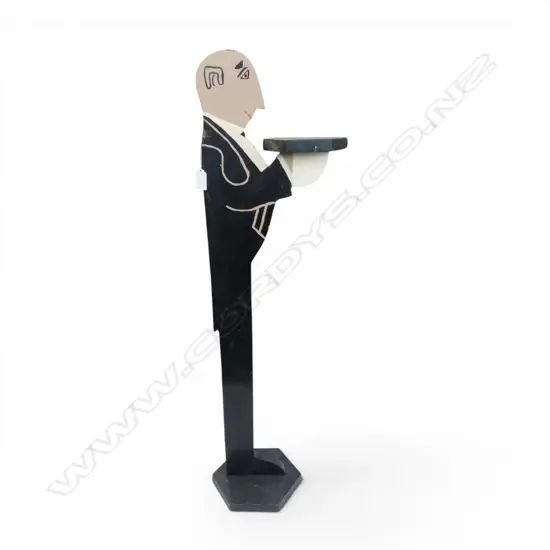 WOODEN WAITER STAND H.880mm