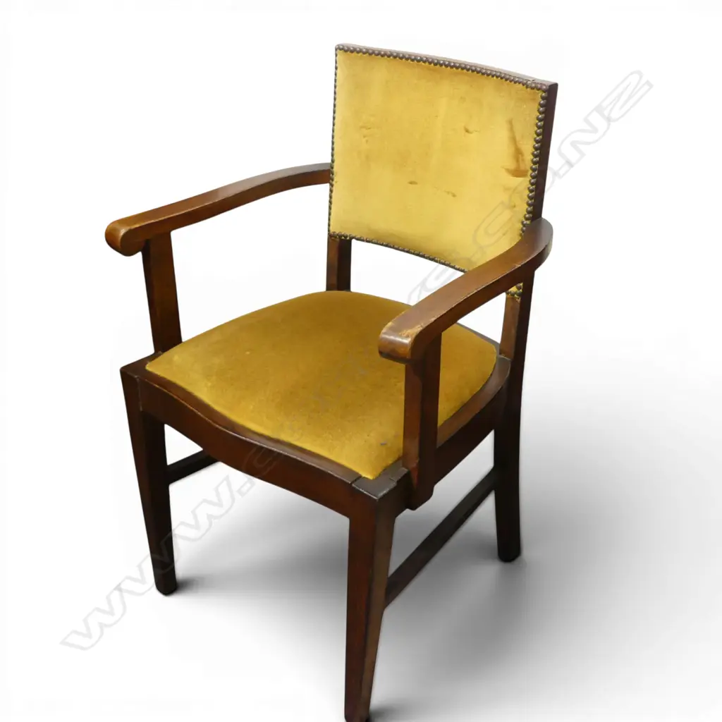 SOLID WOODEN OAK ARM CHAIR , H.900 W.570MM Image 1++