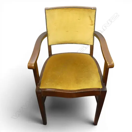 SOLID WOODEN OAK ARM CHAIR , H.900 W.570MM