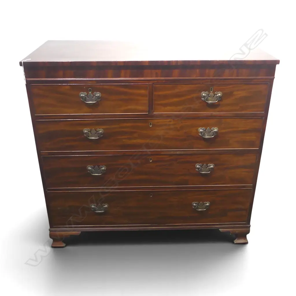 VICTORIAN MAHOGANY CHEST OF DRAWERS 1170x540x1100mm Image 1++