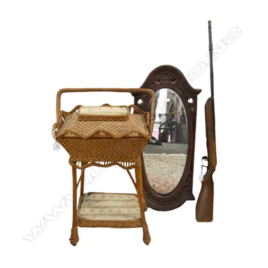 SHOTGUN L.1080mm AF, SEWING BOX, MIRROR 830x355mm AF