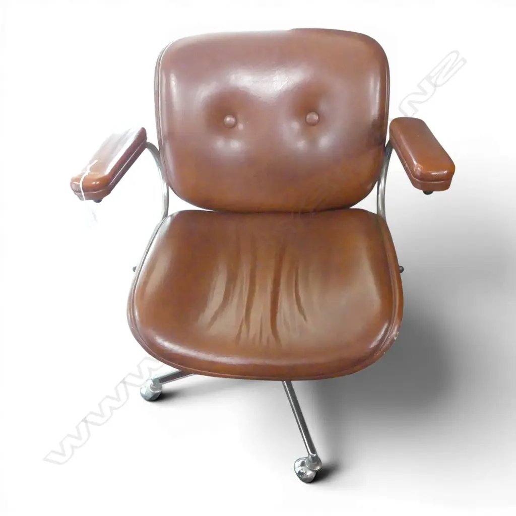 MID-CENTURY STYLE SWIVEL OFFICE CHAIR Image 1++