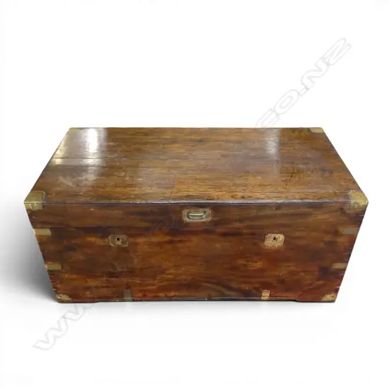 CAMPHOR CHEST brass mounts 1030x510x460mm