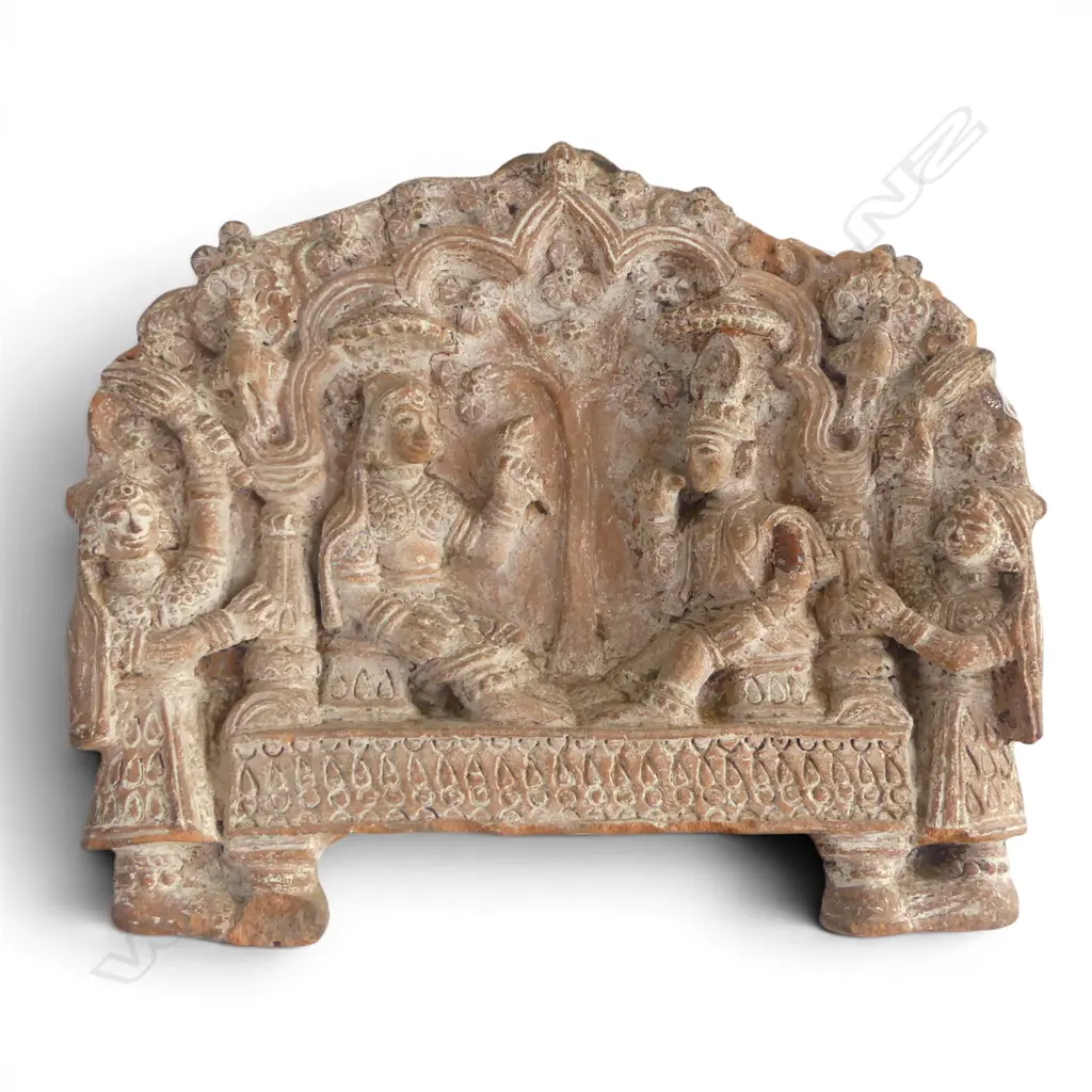 INDIAN TERRACOTTA PANEL 360x430mm, REPAIRS Image 1++