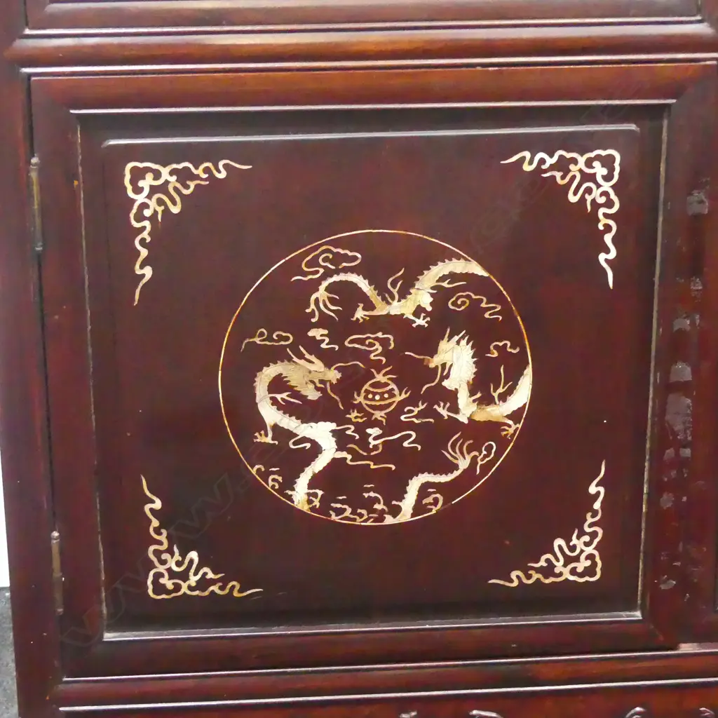 CHINESE ALTAR TABLE WITH MOTHER OF PEARL INLAY, 1260 x 500 x 870mm Image 1++