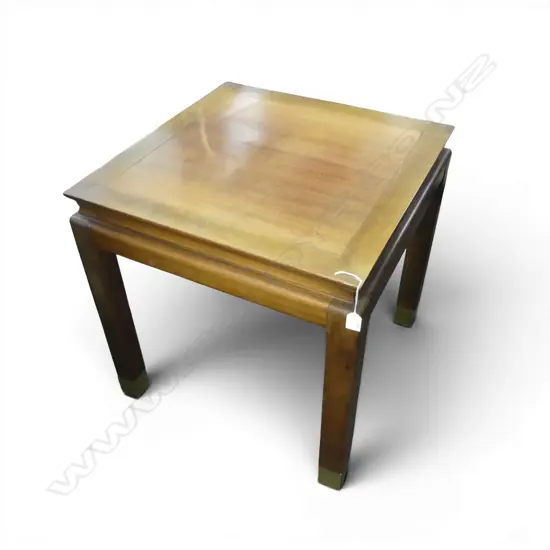 MAHOGANY SIDE TABLE 610x610x610mm