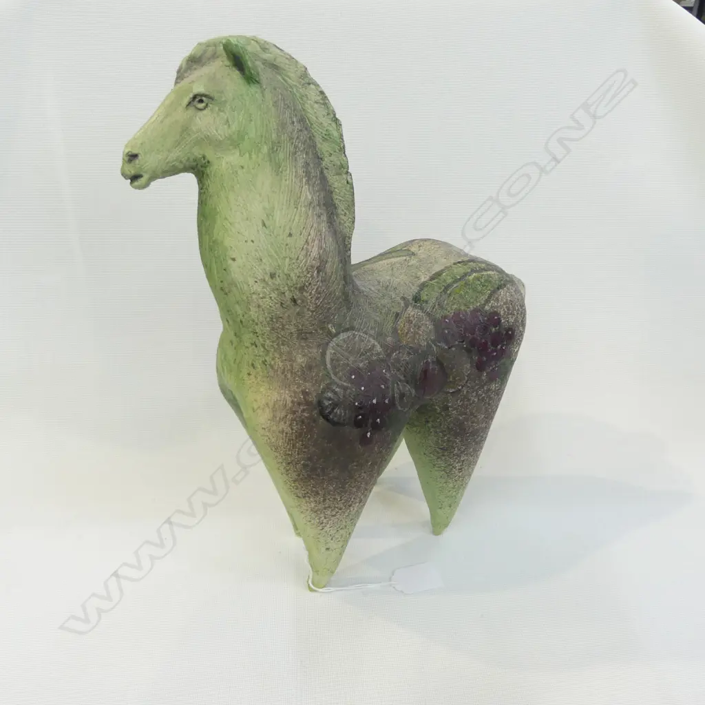 STUDIO POTTERY HORSE H.350mm Image 1++