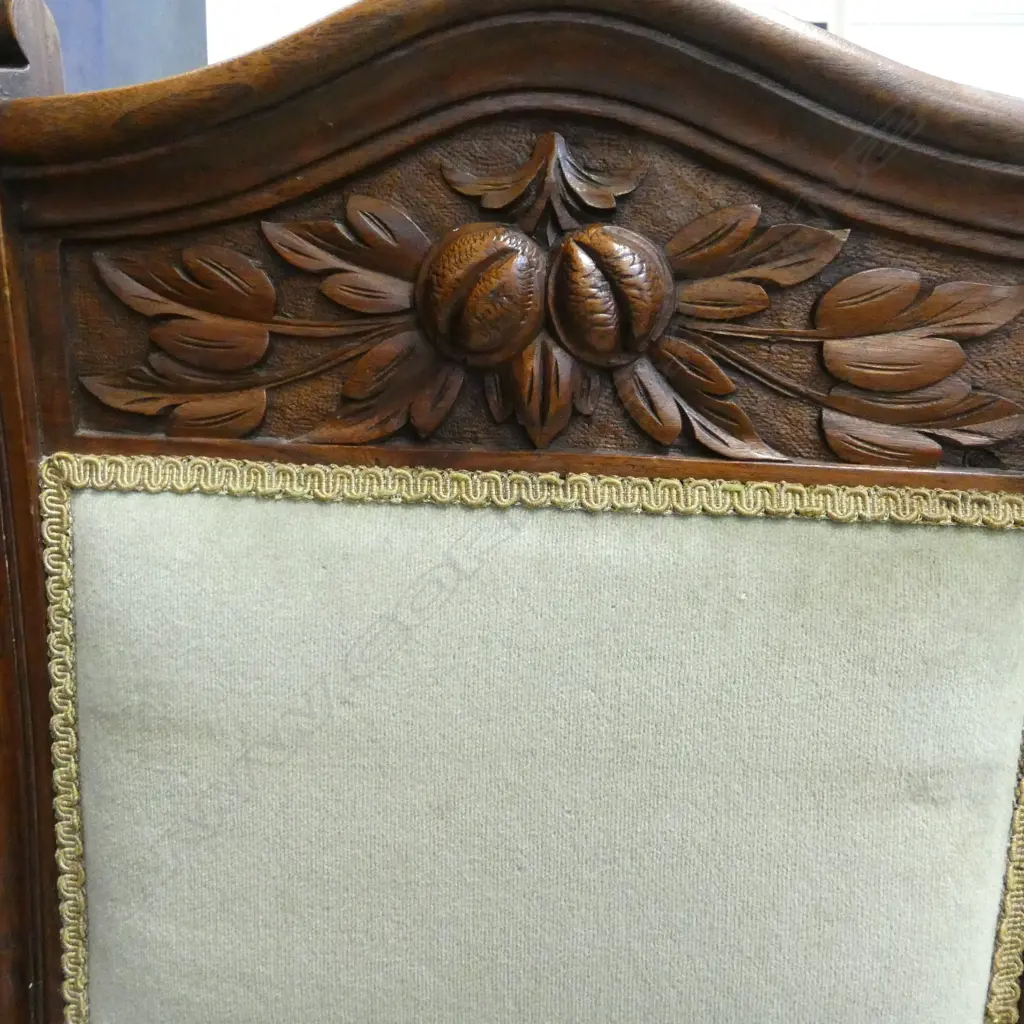 4 EDWARDIAN UPHOLSTERED CHAIRS  Image 1++