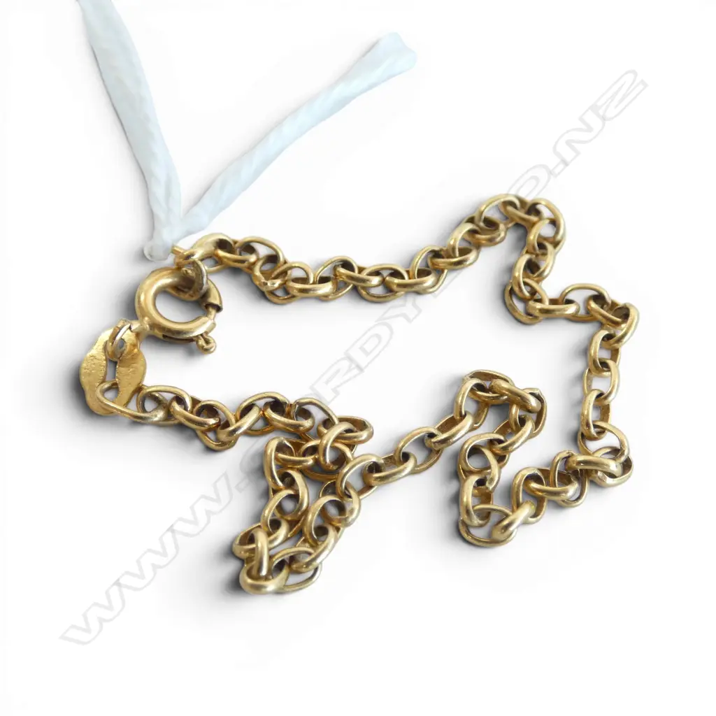 FINE 9ct GOLD BRACELET 2,17gms Image 1++