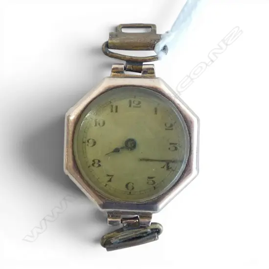 ANTIQUE 9CT WRIST WATCH 10.4gms