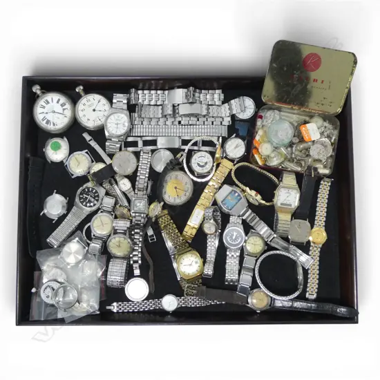 BAG ASST. WATCHES, PARTS ETC