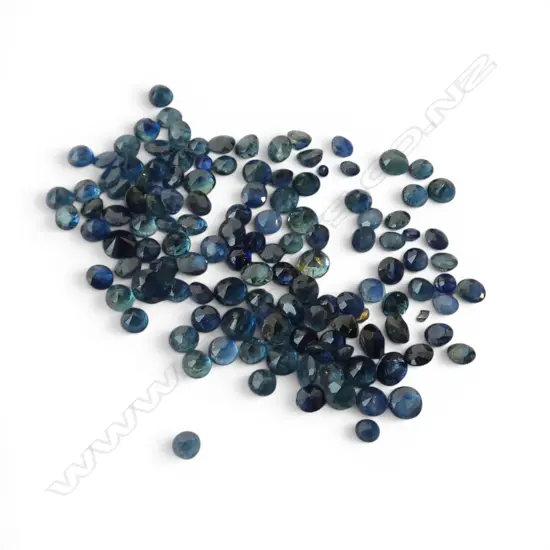 10ct ROUND FACET SAPPHIRES