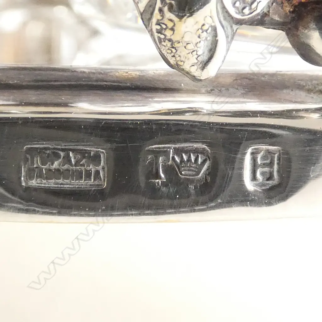 DECORATIVE SILVER PLATE CRUET SET 280mm Image 1++