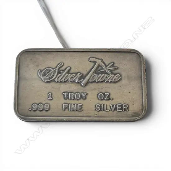 .999 SILVER OZ INGOT 