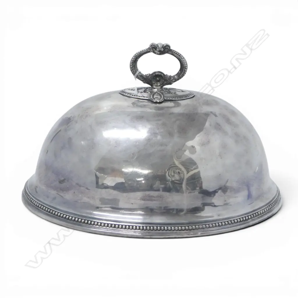 BRITANNIA SILVER PLATE MEAT DOME W.365mm Image 1++
