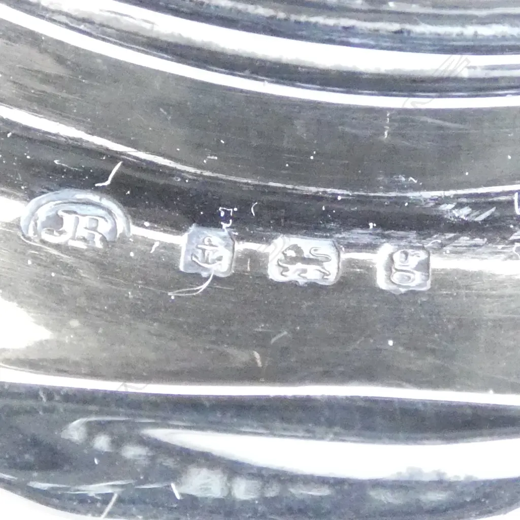 STG SILVER DISH 'THE FAT BOY' 115mm dia B'HAM 1906 77gms, WEIGHTED - FAULTS Image 1++