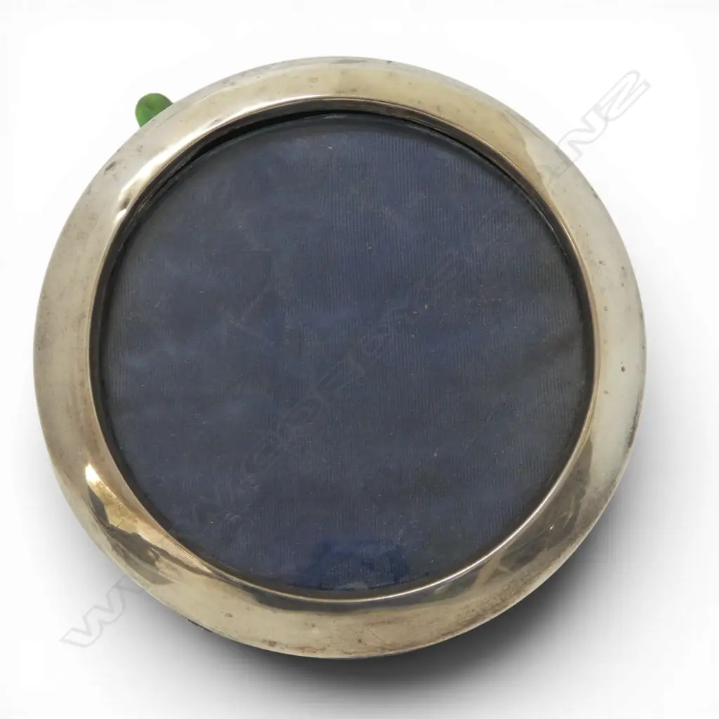 STG SILVER PHOTO FRAME, B'HAM 1904 145mm dia Image 1++