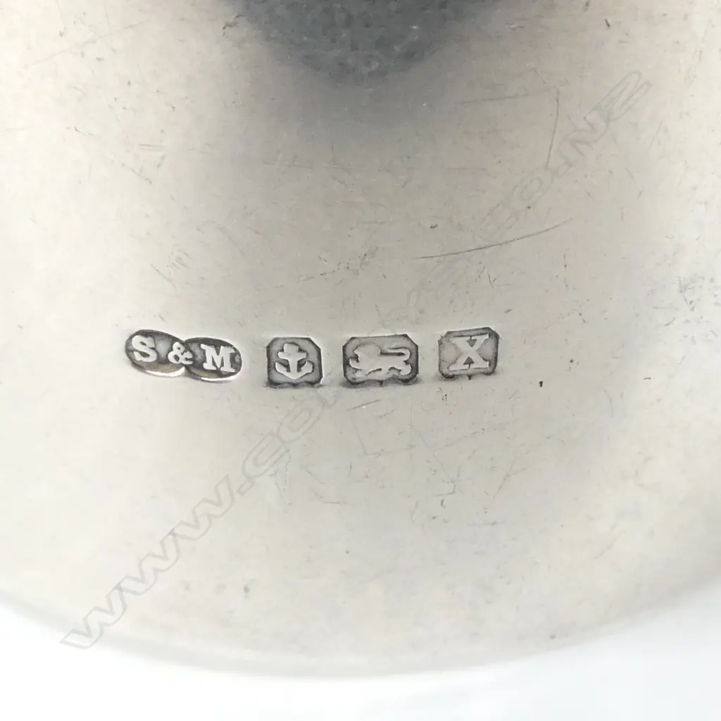 5 STG SILVER NAPKIN RINGS 112gms TW Image 1++