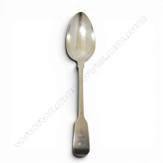 STG SILVER TABLE SPOON, LONDON 1822, L.215mm  62gms