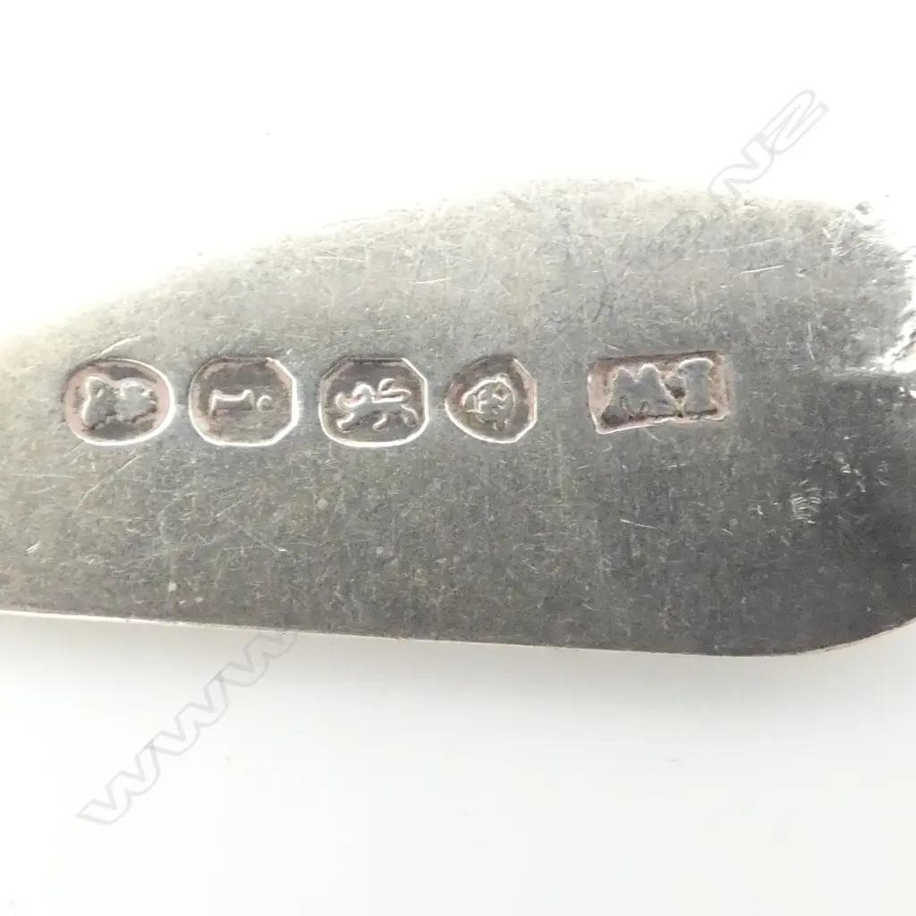 3 HALLMARKED STG SILVER TEASPOONS 69gms Image 1++