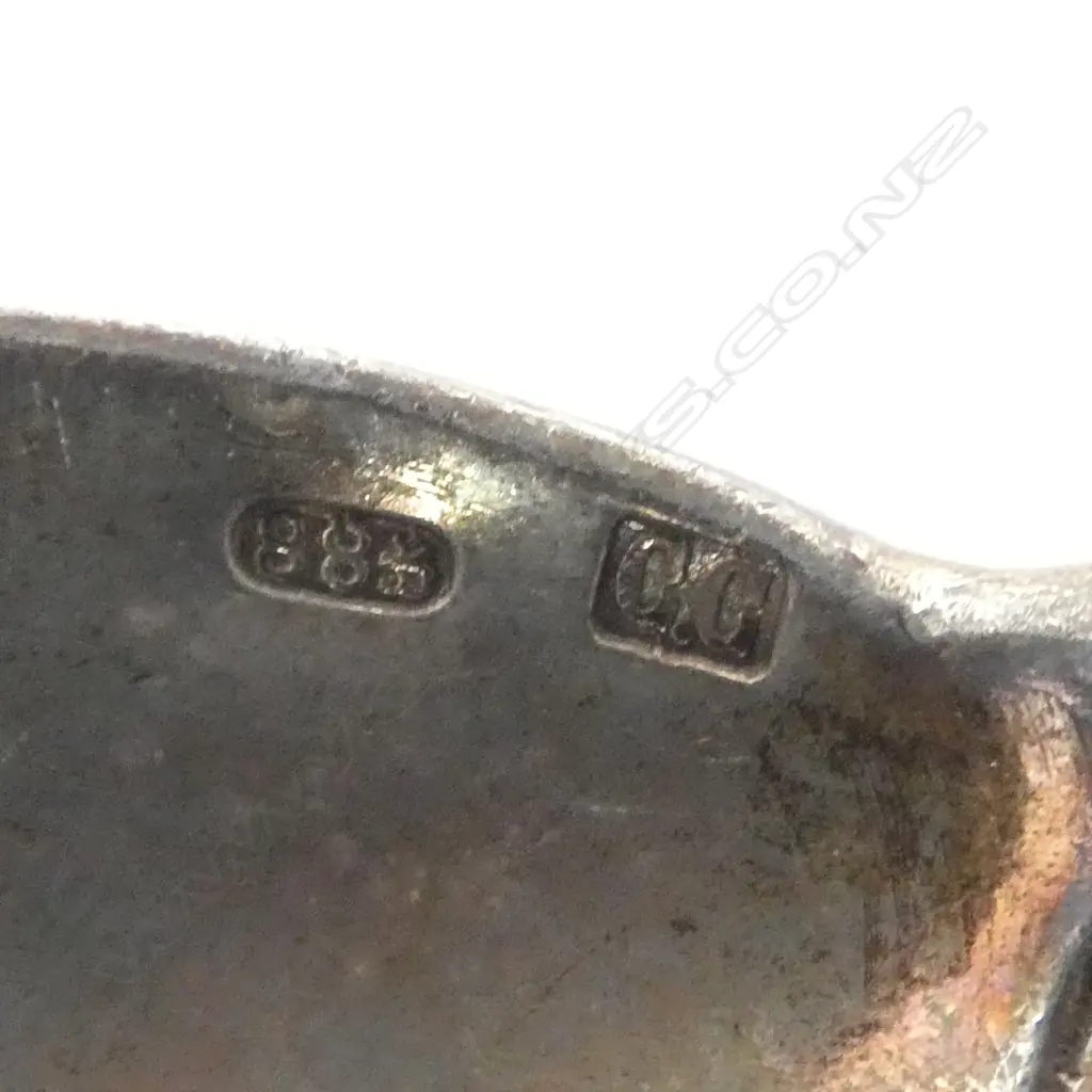 2 OLD RUSSIAN SILVER TEASPOONS, 1 w NIELLO CATHEDRAL to back & 1 ENAMELLED, 49gm Image 1++