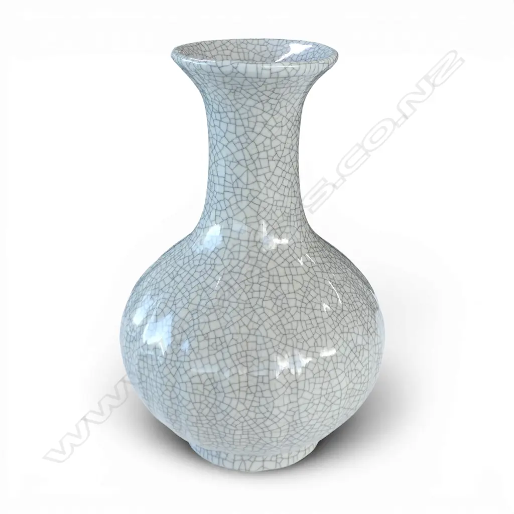 CHINESE CRACKLE GLAZE VASE H330MM Image 1++