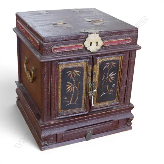 ORIENTAL JEWELLERY CABINET 235x235x260mm