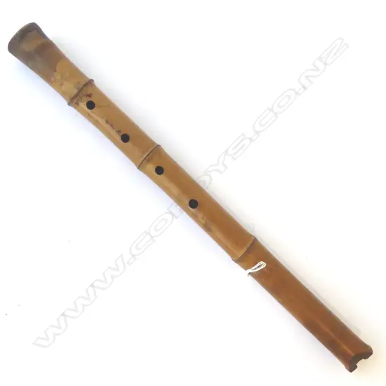 OLD JAPANESE BAMBOO SHAKUHACHI end blown flute L.545mm