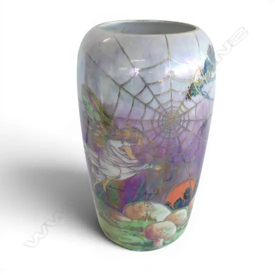 GRIMWADES FAIRY LUSTRE VASE, H.220mm