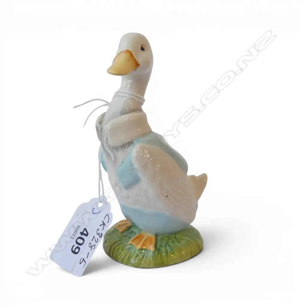 BESWICK BEATRIX POTTER 'Mr Drake Puddle Duck' H.80, brown backstamp 1948-1972 Image 1++