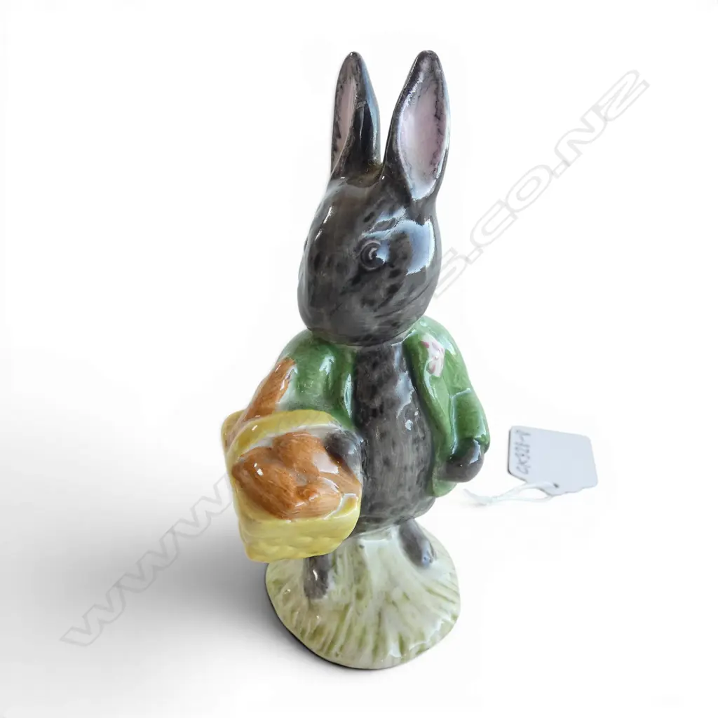 BESWICK BEATRIX POTTER 'LITTLE BLACK RABBIT', H.100mm, brown backstamp 1948-1972 Image 1++