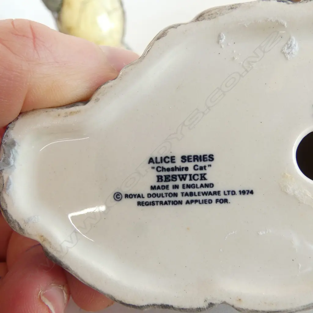 4 ROYAL DOULTON ALICE in WONDERLAND FIGURES, H.40,80,100,110mm Image 1++