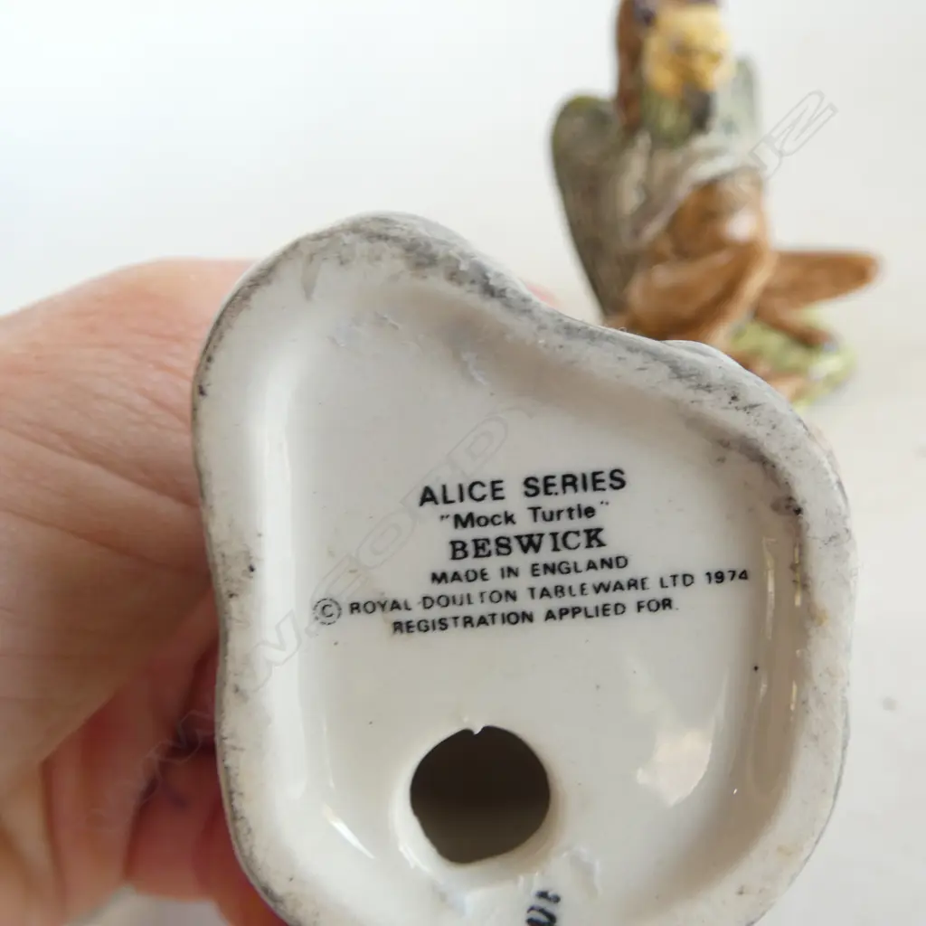 4 ROYAL DOULTON ALICE in WONDERLAND FIGURES, H.40,80,100,110mm Image 1++