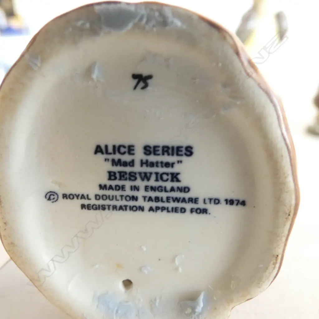 4 ROYAL DOULTON ALICE in WONDERLAND FIGURES, H.40,80,100,110mm Image 1++