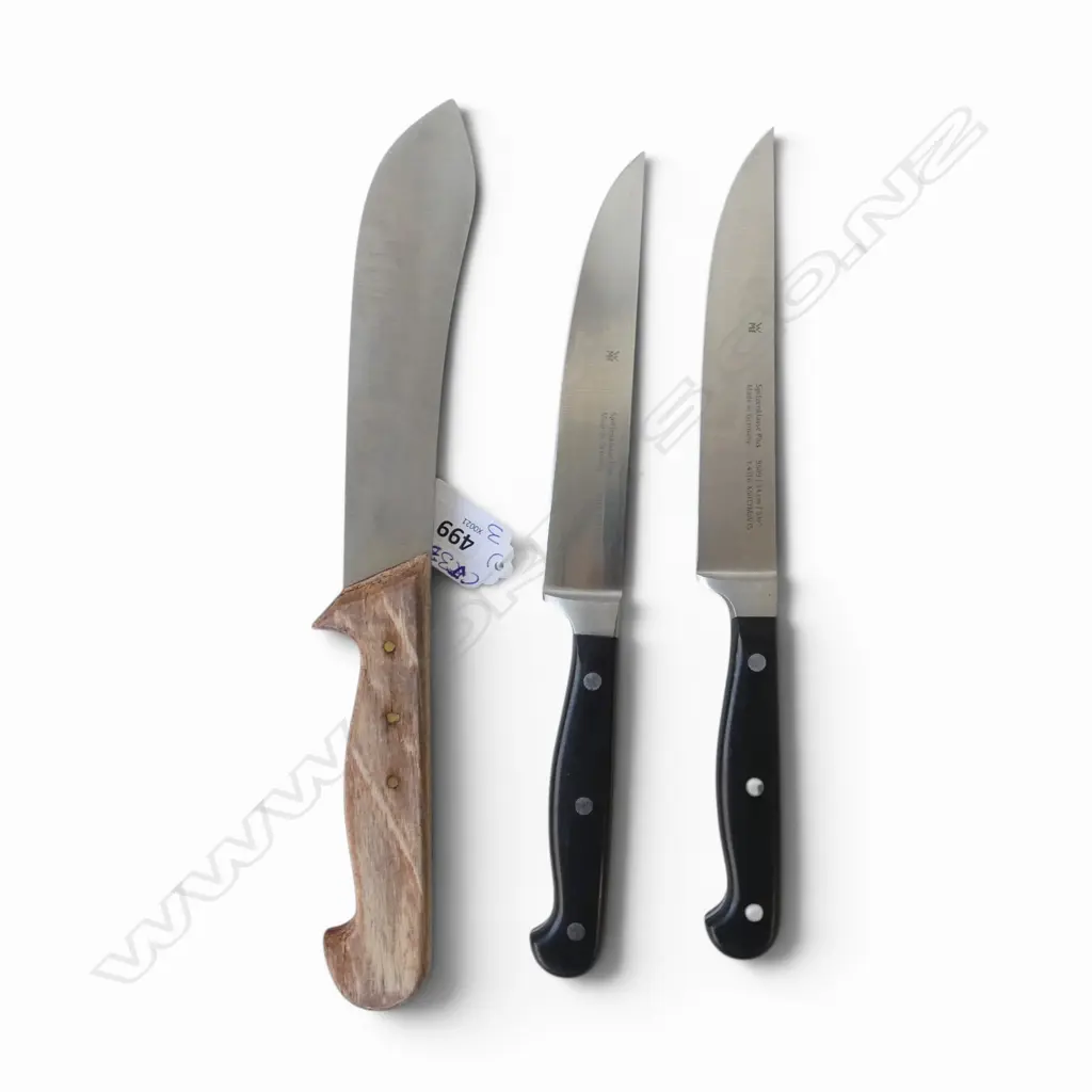 2 WMF KITCHEN KNIVES + OTHER  Image 1++