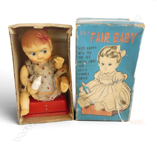 VINTAGE BOXED 'MY FAIR BABY' TOY