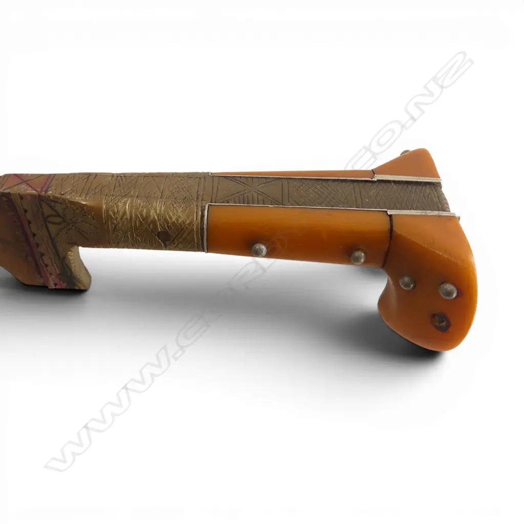 MIDDLE EASTERN SHEATHED DAGGER L280MM Image 1++