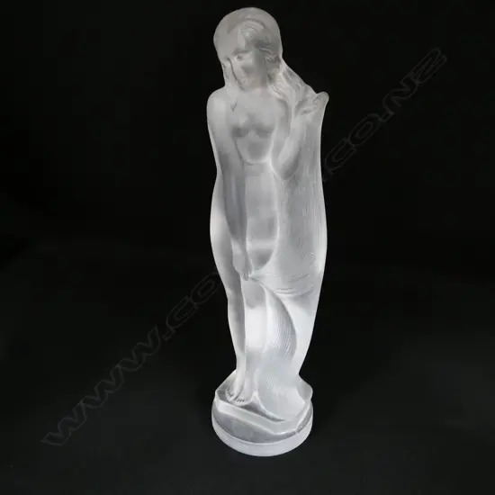 SEVRES FROSTED GLASS FIGURE H.230mm 