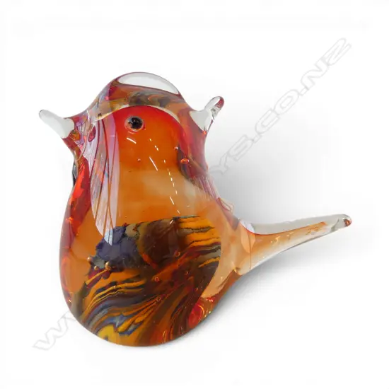 MURANO GLASS BIRD H.100mm