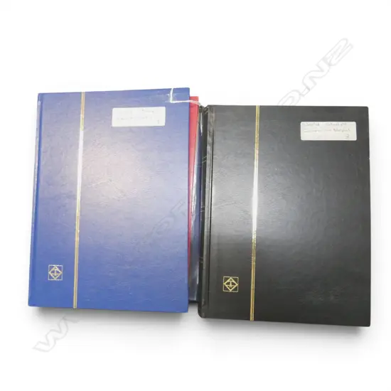 5 WORLD STAMP ALBUMS