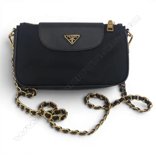 PRADA CROSSBODY BAG with unsigned authenticity card